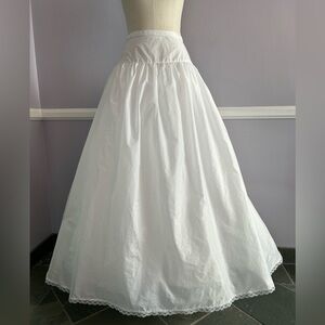 David's Bridal three layer bridal princess ball gown petticoat slip